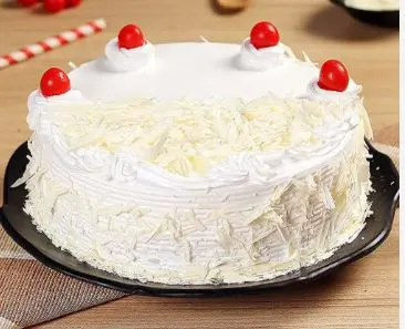 Heavenly white delight cake